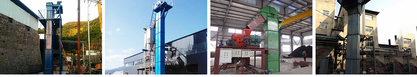 斗式提升機(jī)客戶現(xiàn)場